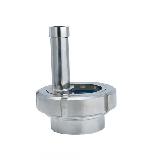Sanitary Stainless Steel Union LED Light Sight Glass