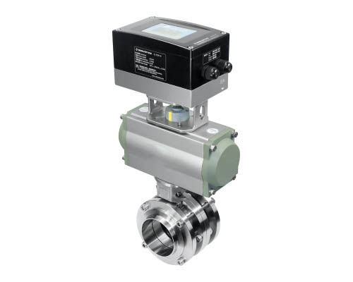 Pneumatic Butterfly Valve +Valve Positioners