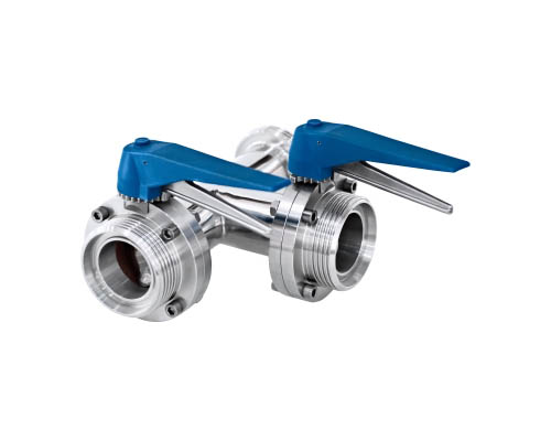 Three-way Butterfly Valve