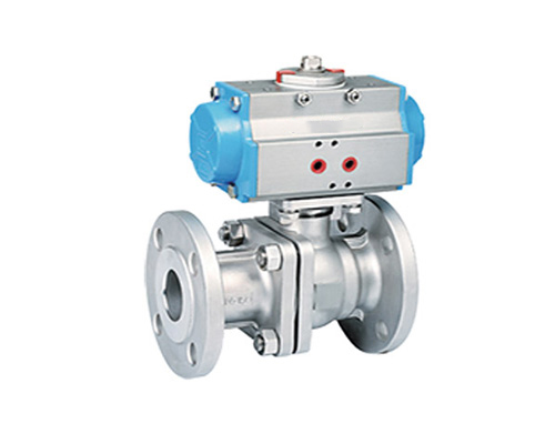 Pneumatic Flanged Ball Valve