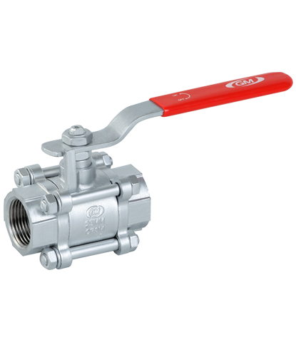 BALL VALVE 3PC DESIGN SCREWED END / SOCKET END