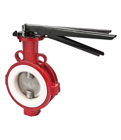 LINED BUTTERFLY VALVE
